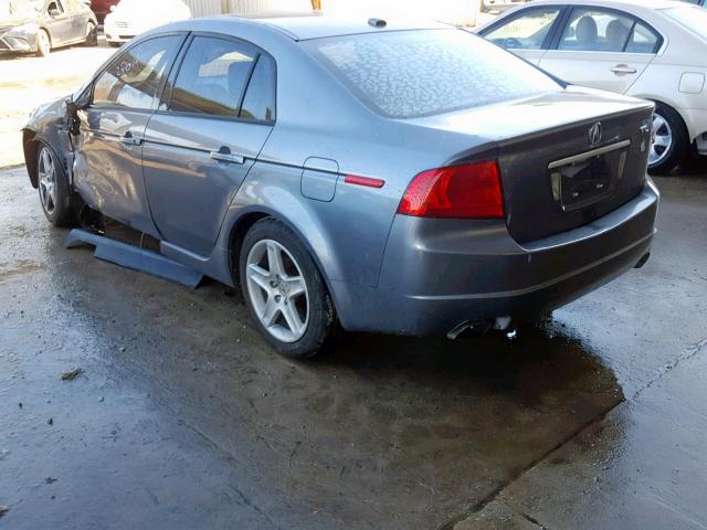 19UUA66206A032834 - 2006 ACURA 3.2TL TEAL photo 3