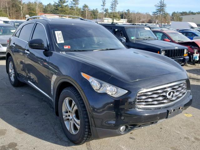 JN8AS1MW5BM732465 - 2011 INFINITI FX35 BLACK photo 1