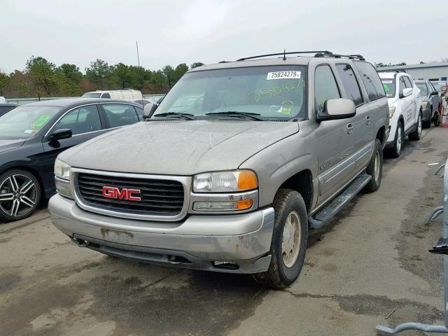 1GKFK16Z52J184966 - 2002 GMC YUKON XL K BEIGE photo 2