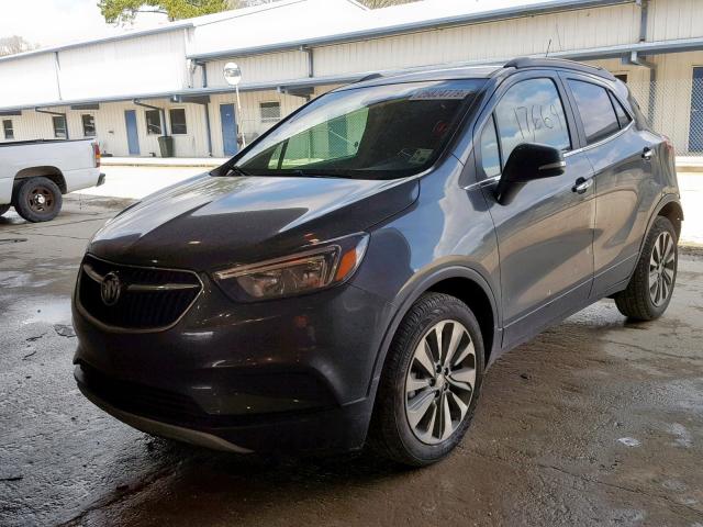 KL4CJASB0JB638506 - 2018 BUICK ENCORE PRE CHARCOAL photo 2