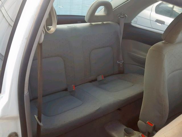 3VWBA21C7YM467979 - 2000 VOLKSWAGEN NEW BEETLE Weiß Foto 6