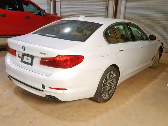 WBAJE5C55JG918455 - 2018 BMW 540 I WHITE photo 4