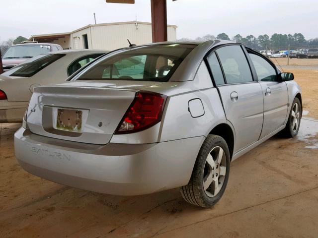 1G8AL55FX6Z201392 - 2006 SATURN ION LEVEL SILVER photo 4