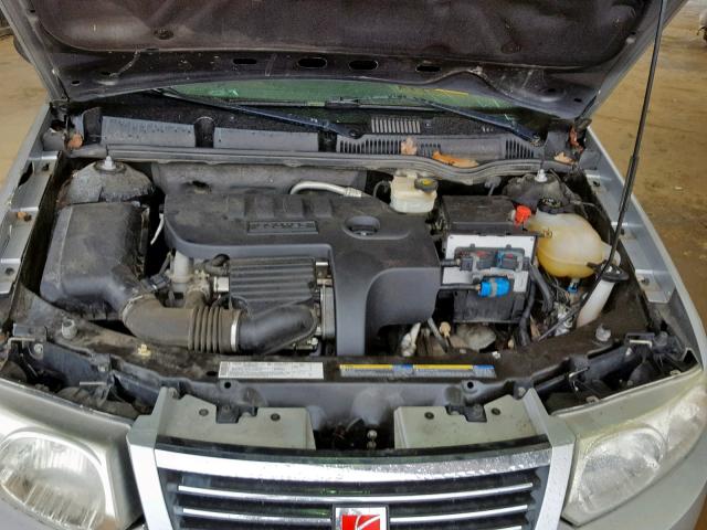 1G8AL55FX6Z201392 - 2006 SATURN ION LEVEL SILVER photo 7