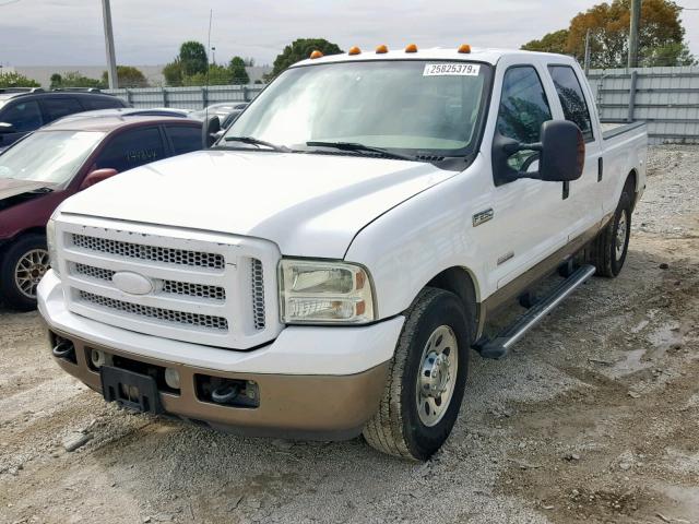 1FTSW20P76EC69026 - 2006 FORD F250 SUPER WHITE photo 2