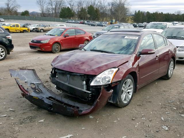 1N4BL2AP1CN555608 - 2012 NISSAN ALTIMA SR MAROON photo 2