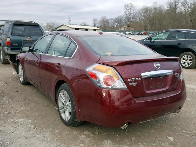 1N4BL2AP1CN555608 - 2012 NISSAN ALTIMA SR MAROON photo 3