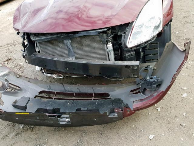 1N4BL2AP1CN555608 - 2012 NISSAN ALTIMA SR MAROON photo 9