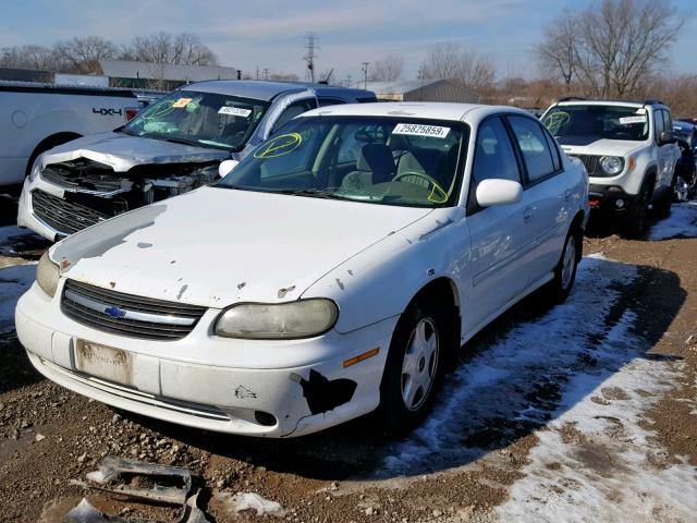 1G1NE52J51M666705 - 2001 CHEVROLET MALIBU LS 白色 照片 2