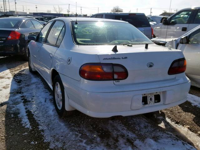 1G1NE52J51M666705 - 2001 CHEVROLET MALIBU LS 白色 照片 3