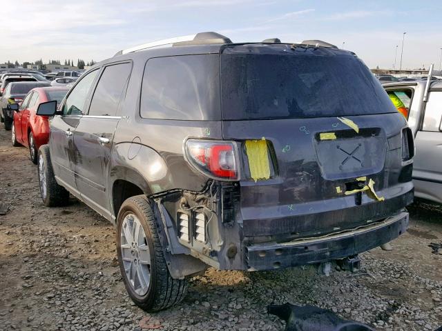 1GKKVSKD2HJ132967 - 2017 GMC ACADIA LIM GRAY photo 3