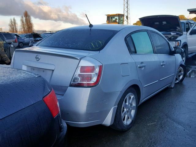 3N1AB61E78L669072 - 2008 NISSAN SENTRA 2.0 SILVER photo 4