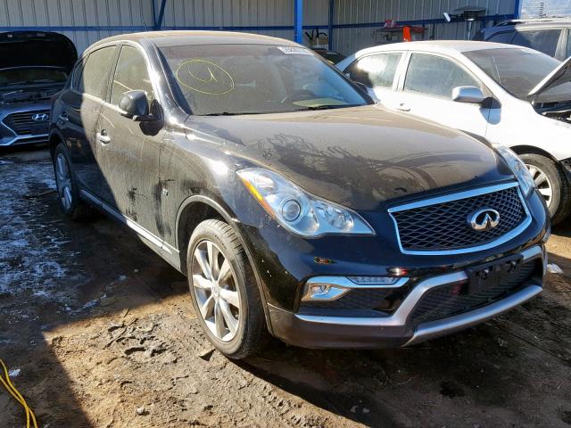 JN1BJ0RR6HM409716 - 2017 INFINITI QX50 BLACK photo 1