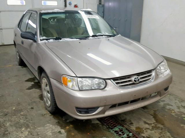 1NXBR12EX2Z628362 - 2002 TOYOTA COROLLA CE BEIGE photo 1