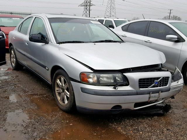 YV1RS61T632241397 - 2003 VOLVO S60 SILVER photo 1