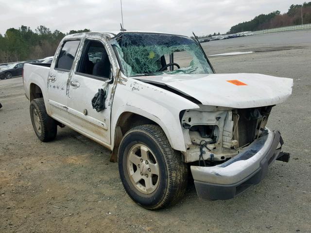 1GTCS139798149382 - 2009 GMC CANYON WHITE photo 1