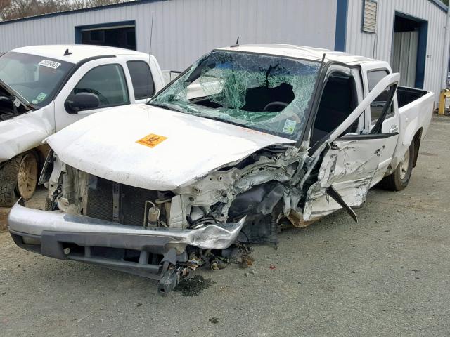 1GTCS139798149382 - 2009 GMC CANYON WHITE photo 2