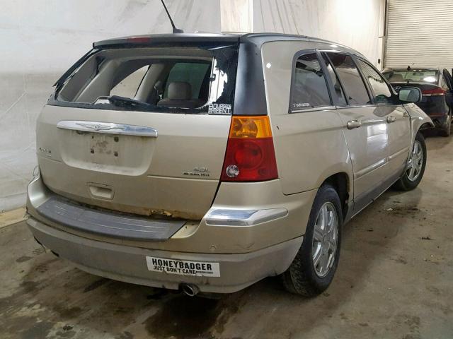 2A8GF68X97R100107 - 2007 CHRYSLER PACIFICA T GOLD photo 4