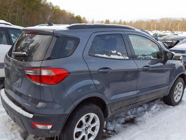 MAJ6S3GL9KC284371 - 2019 FORD ECOSPORT SE  photo 4