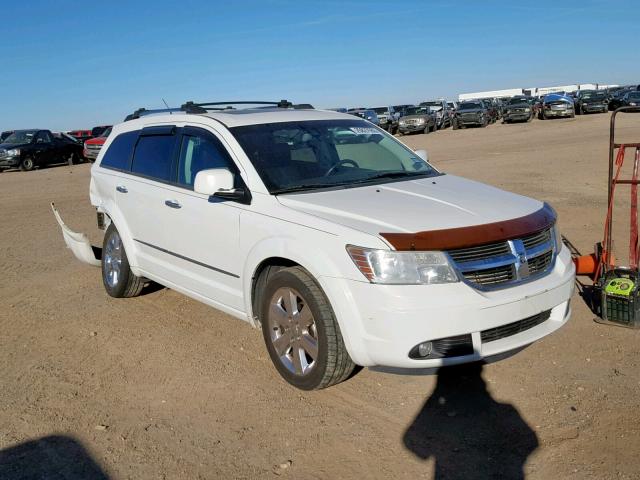 3D4GG67V29T142819 - 2009 DODGE JOURNEY R/ WHITE photo 1