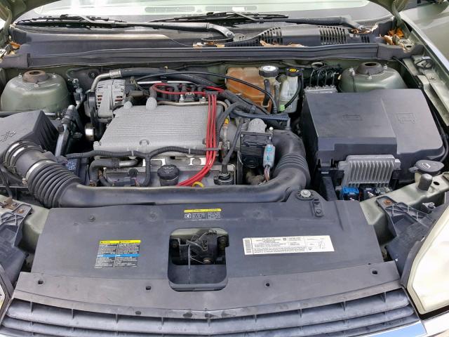 1G1ZT528X5F147163 - 2005 CHEVROLET MALIBU LS GREEN photo 7