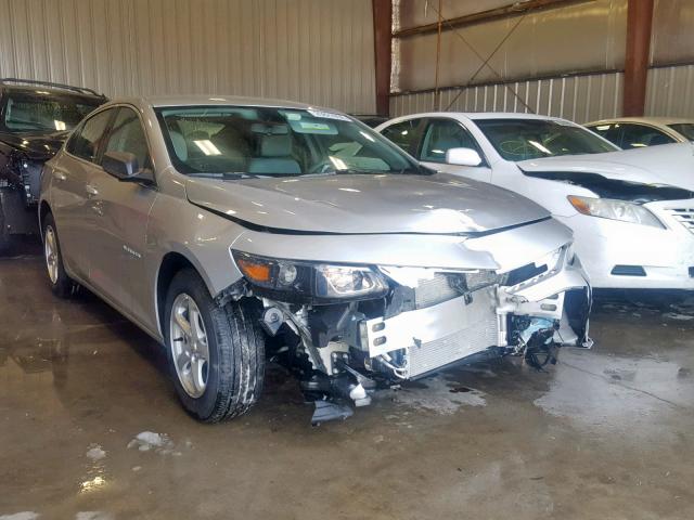 1G1ZB5ST6JF118356 - 2018 CHEVROLET MALIBU LS SILVER photo 1