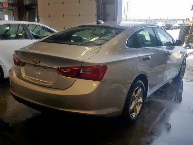 1G1ZB5ST6JF118356 - 2018 CHEVROLET MALIBU LS SILVER photo 4