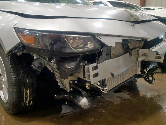 1G1ZB5ST6JF118356 - 2018 CHEVROLET MALIBU LS SILVER photo 9