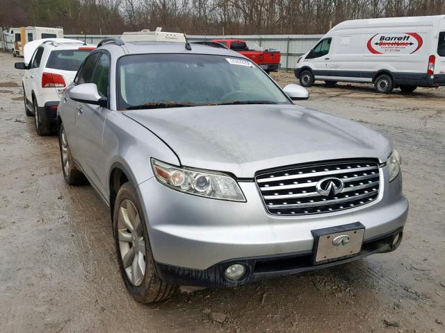 JNRBS08W23X403579 - 2003 INFINITI FX45 SILVER photo 9