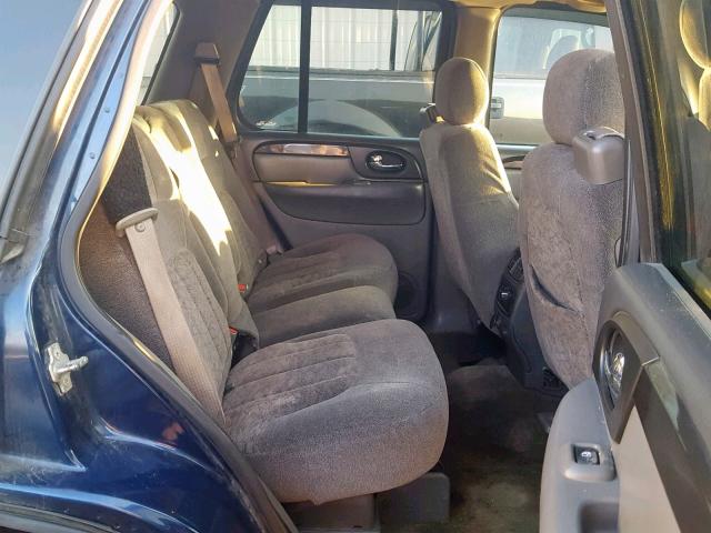 1GKDT13S142397843 - 2004 GMC ENVOY BLUE photo 6