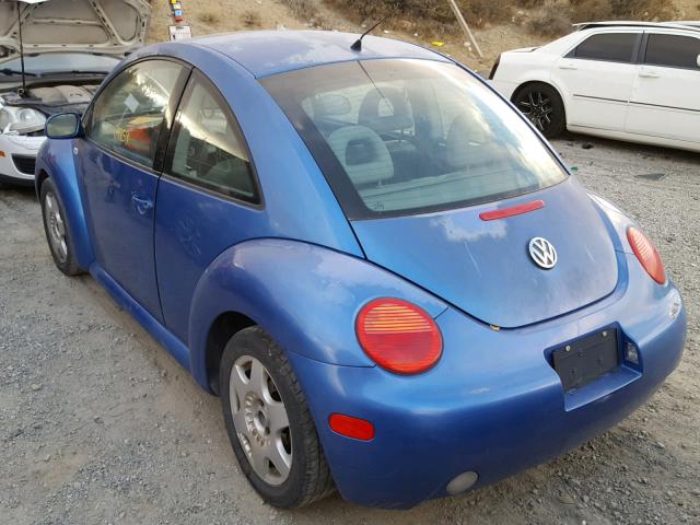 3VWCK21C41M461130 - 2001 VOLKSWAGEN NEW BEETLE Blau Foto 3