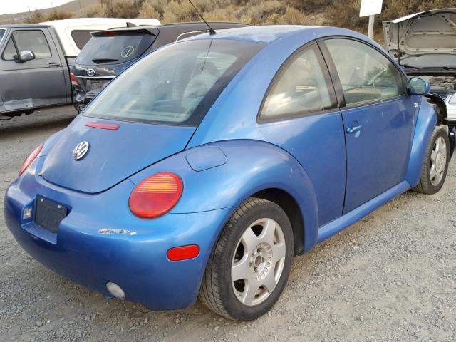 3VWCK21C41M461130 - 2001 VOLKSWAGEN NEW BEETLE Blau Foto 4
