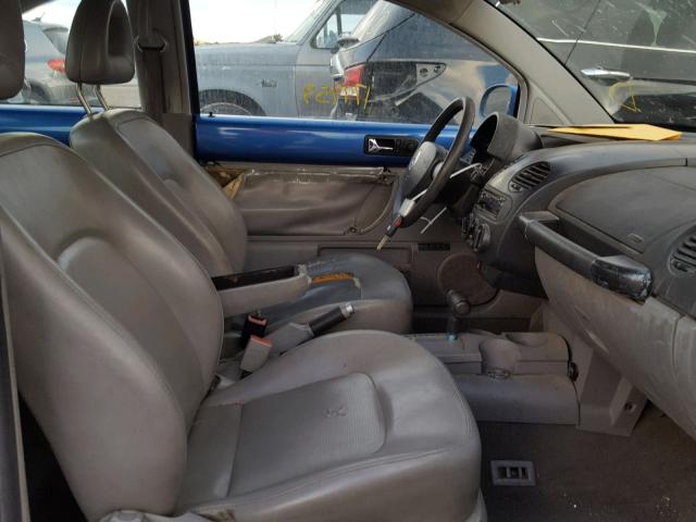 3VWCK21C41M461130 - 2001 VOLKSWAGEN NEW BEETLE Blau Foto 5