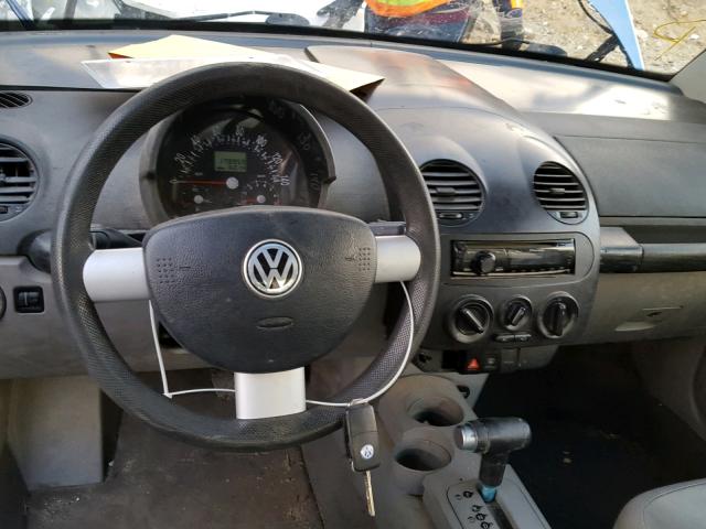 3VWCK21C41M461130 - 2001 VOLKSWAGEN NEW BEETLE Blau Foto 9