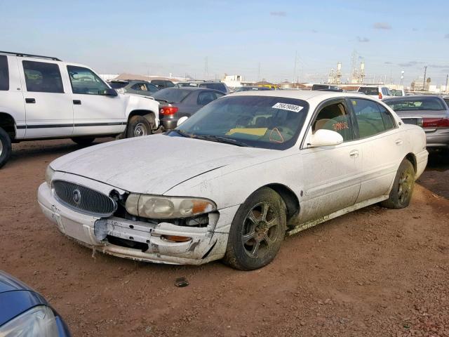 1G4HP54K82U183405 - 2002 BUICK LESABRE CU WHITE photo 2