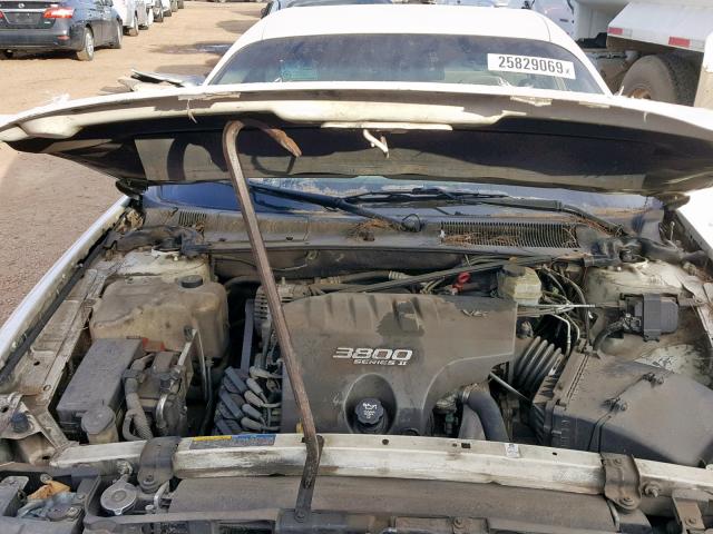 1G4HP54K82U183405 - 2002 BUICK LESABRE CU WHITE photo 7