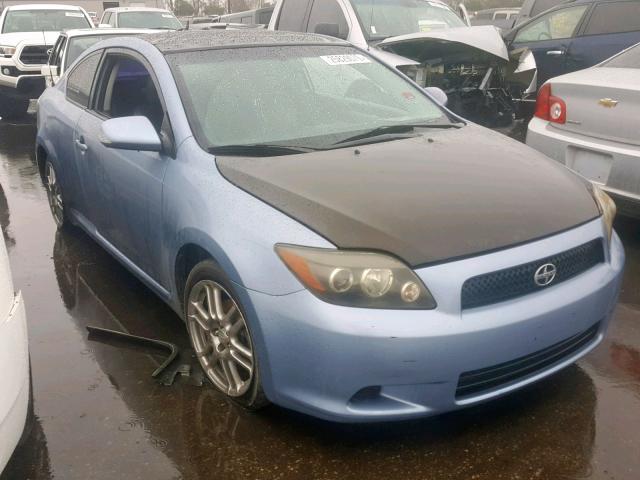 JTKDE167580259729 - 2008 TOYOTA SCION BLUE photo 1