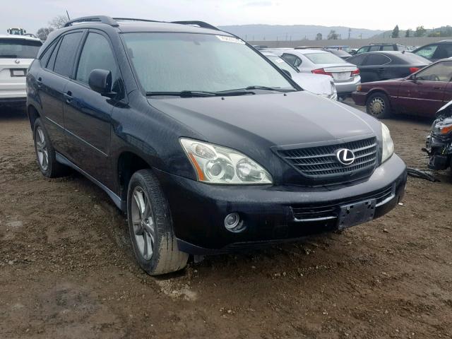 JTJHW31U760005979 - 2006 LEXUS RX 400 BLACK photo 1