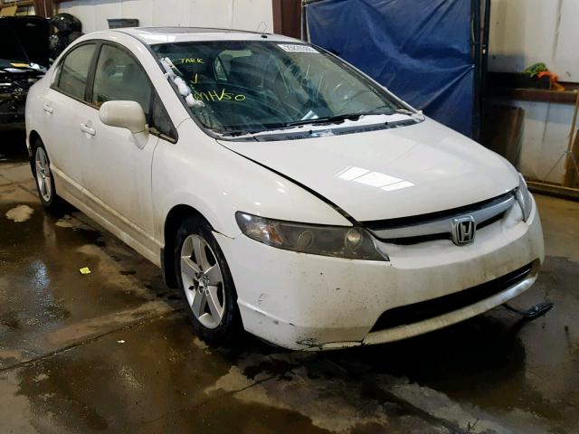 2HGFA159X8H012945 - 2008 HONDA CIVIC EXL WHITE photo 1