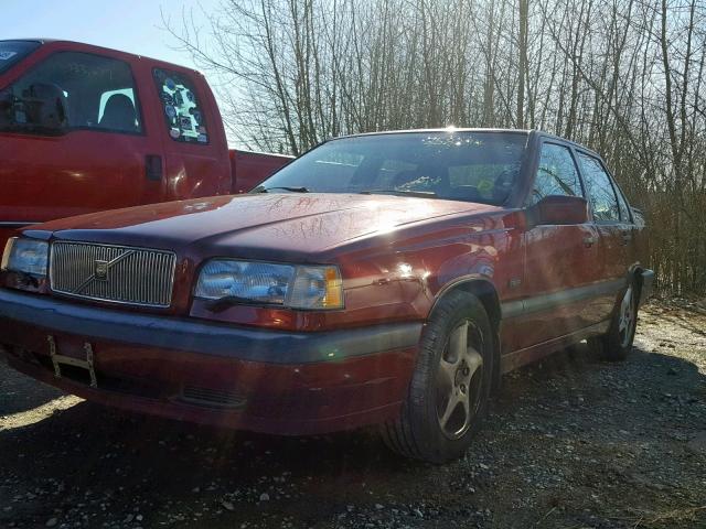 YV1LS5719R1172841 - 1994 VOLVO 850 BURGUNDY photo 2