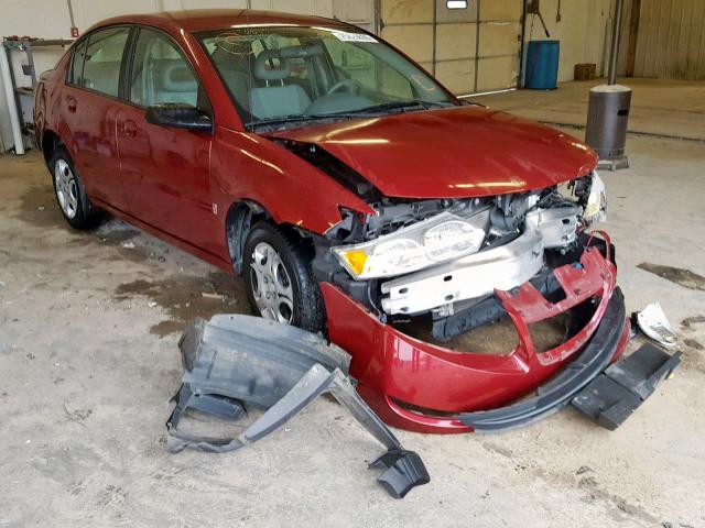 1G8AJ52F05Z172378 - 2005 SATURN ION LEVEL BURGUNDY photo 1