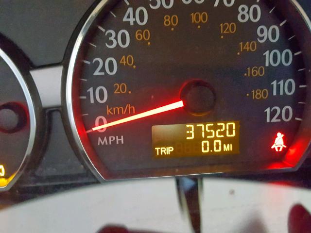 1G8AJ52F05Z172378 - 2005 SATURN ION LEVEL BURGUNDY photo 8