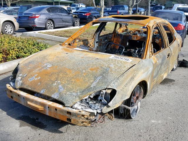 1FAFP56U97A118118 - 2007 FORD TAURUS SEL BURN photo 2