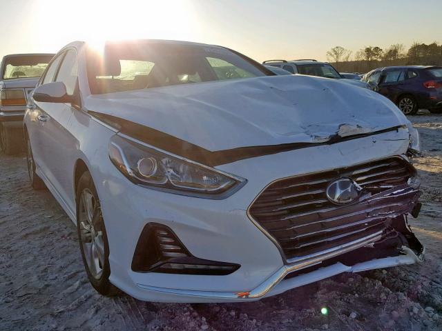 5NPE34AF3JH610888 - 2018 HYUNDAI SONATA SPO WHITE photo 1