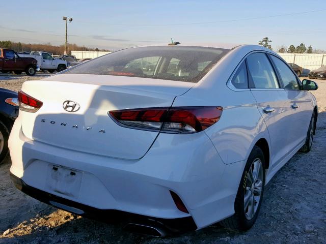 5NPE34AF3JH610888 - 2018 HYUNDAI SONATA SPO WHITE photo 4