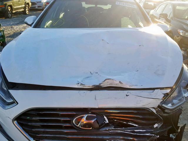 5NPE34AF3JH610888 - 2018 HYUNDAI SONATA SPO WHITE photo 7