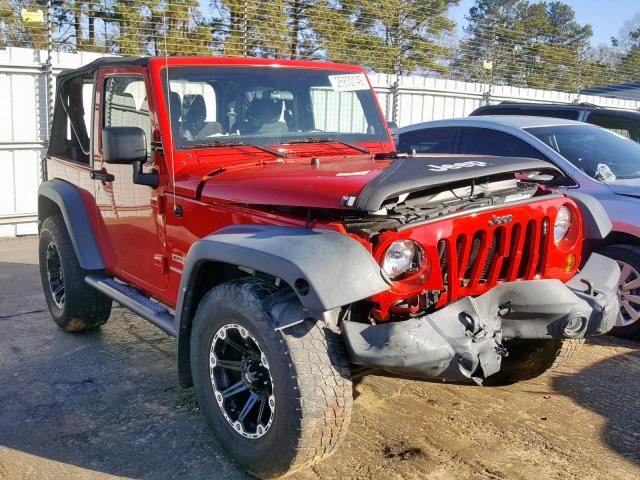 1J4AA2D1XBL534361 - 2011 JEEP WRANGLER S RED photo 1