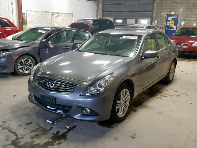 JN1CV6AR8CM977840 - 2012 INFINITI G37 GRAY photo 2