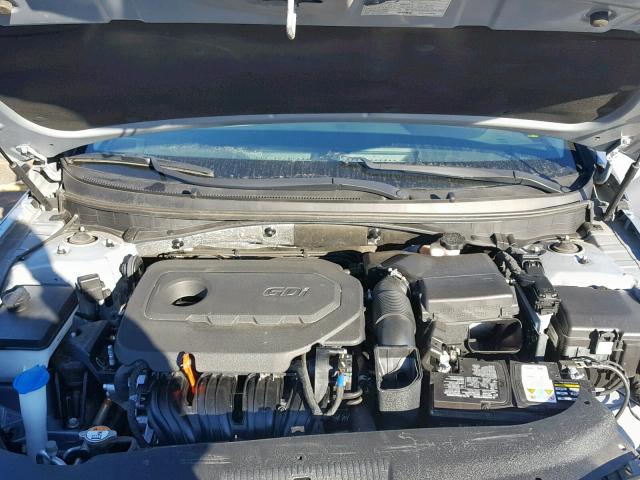 5NPE24AF8HH550054 - 2017 HYUNDAI SONATA SE SILVER photo 7