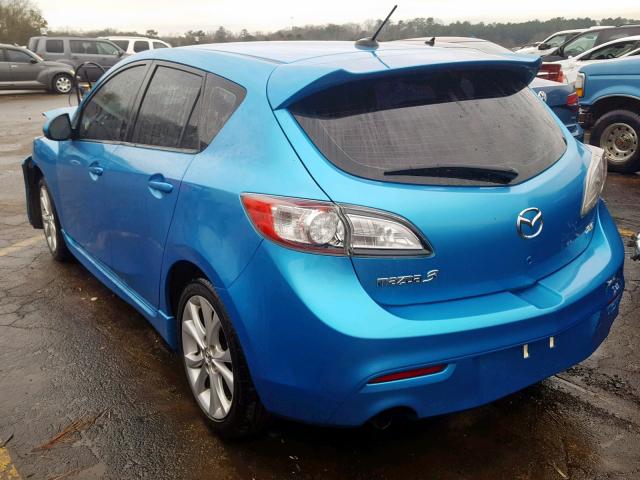 JM1BL1H54A1256224 - 2010 MAZDA 3 S BLUE photo 3